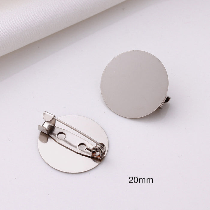 Wholesale Brooch Accessories Tray Pin Buckle Brooch Accessories Corsage