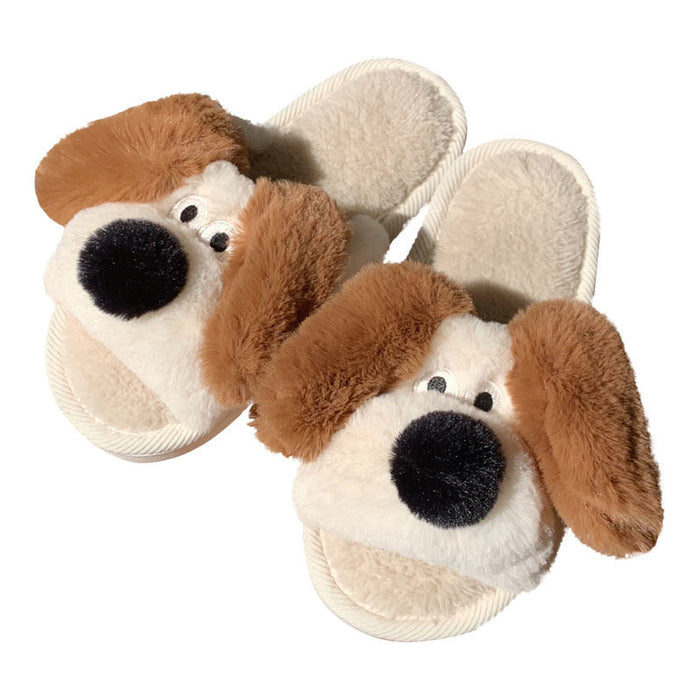 Wholesale Cute Cartoon Soft Bottom Cotton Slippers JDC-SP-RongHe008