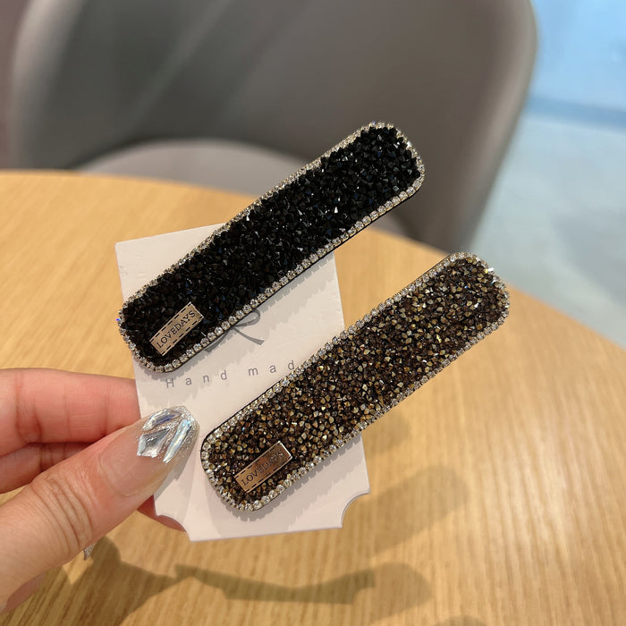 Wholesale Full Diamond Bang Clip Simple All-match Clip Breaking Hair Accessories