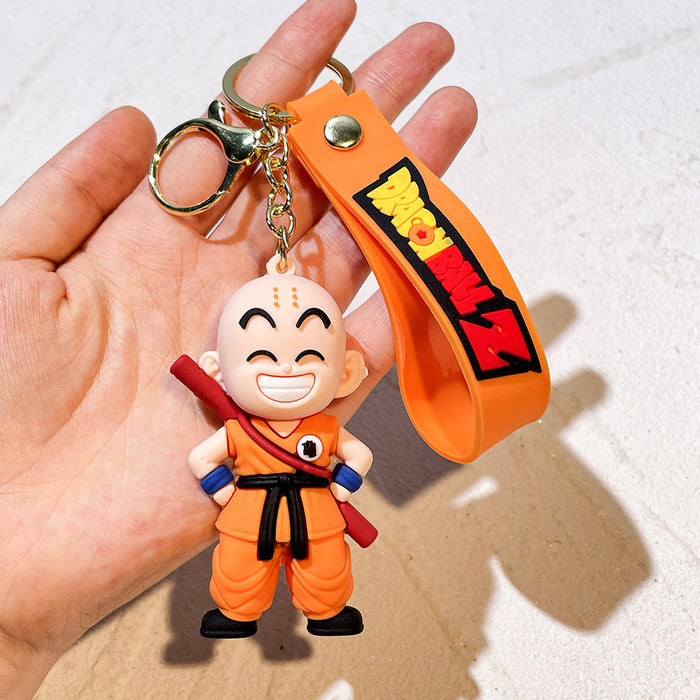Wholesale Cartoon Silicone Doll Keychain