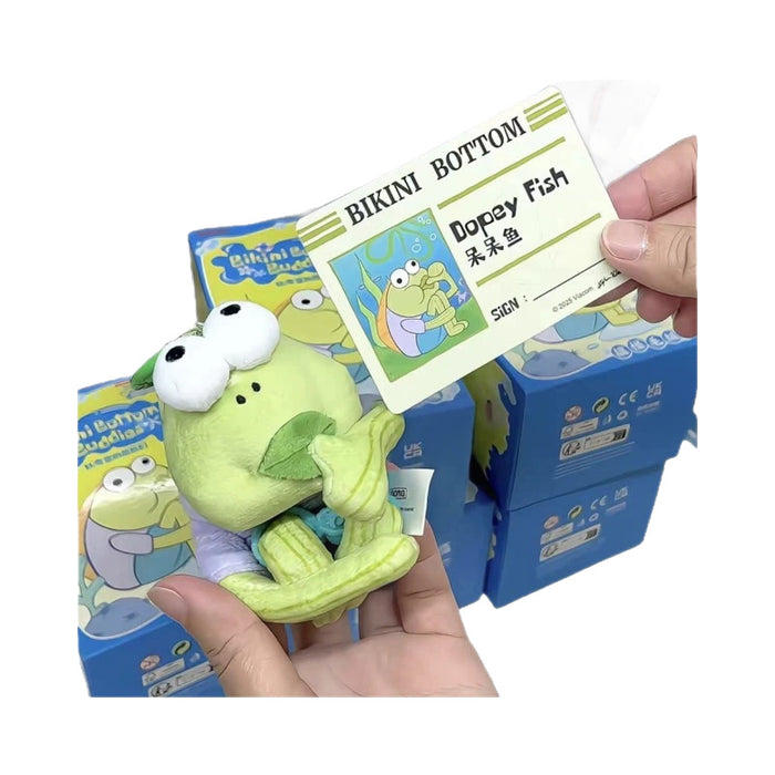 Wholesale Bikini Bottom residents blind box pendant student backpack pendant keychain