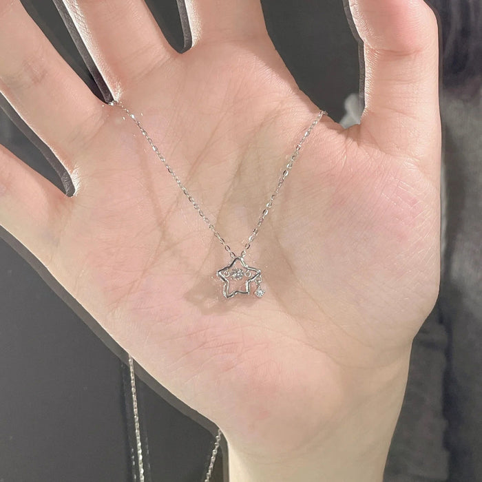 Wholesale Star Necklace Women's Student Accessories Clavicle Chain Simple Best Friend