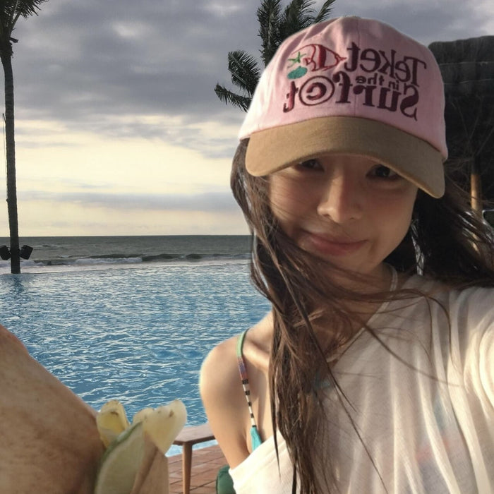 Wholesale New niche contrasting color embroidered retro duckbill cap versatile couple sun shading baseball cap