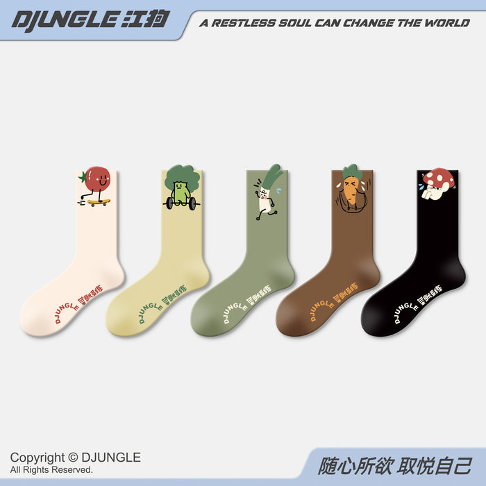 Wholesale Cute Socks, Children's Trendy Personality, Spring and Autumn Socks, Cartoon and Funny