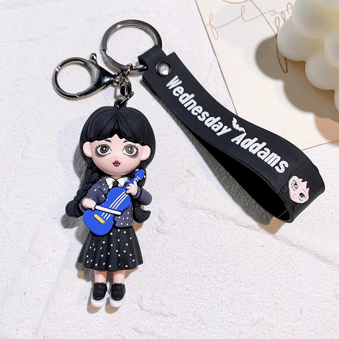Wholesale 3D Dropping Glue Doll Animation  Pendant Keychain
