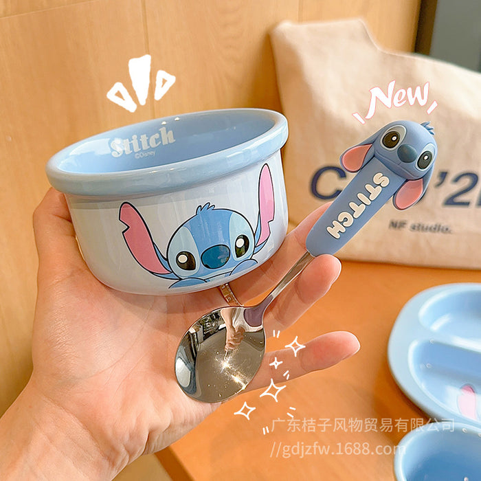 Wholesale Children' s household ceramic divided dinner plate