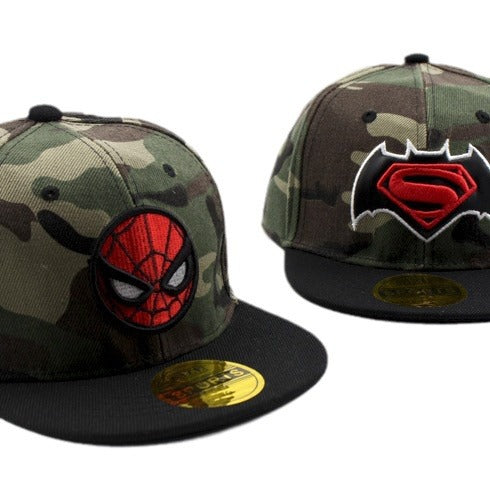 Wholesale Camouflage Boys Baseball Cap Wide Brim Adjustable Summer Sun Hat