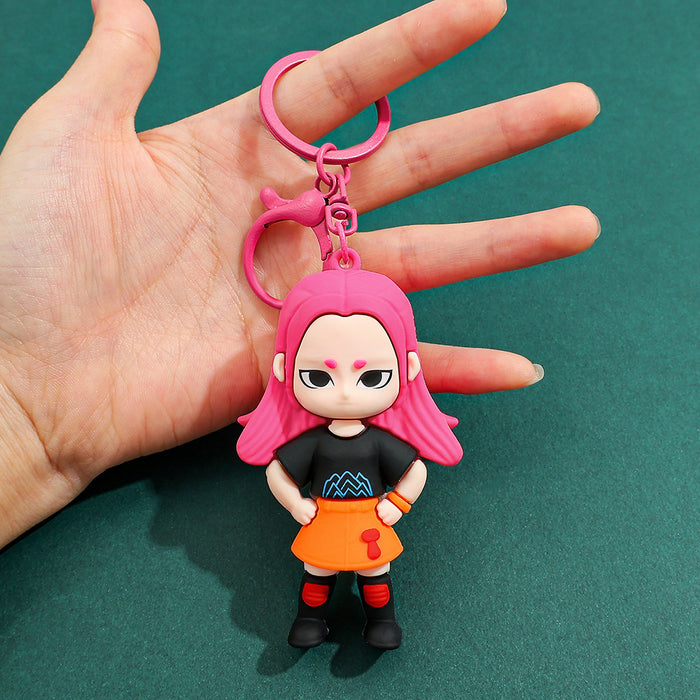 Wholesale Kpop Anime Backpack Pendant Keychains