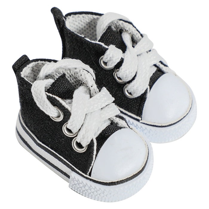 Wholesale 20cm Cotton Doll Shoes Simple Sports Canvas Shoes Doll Doll Shoes  Accessories Cotton Doll Shoes