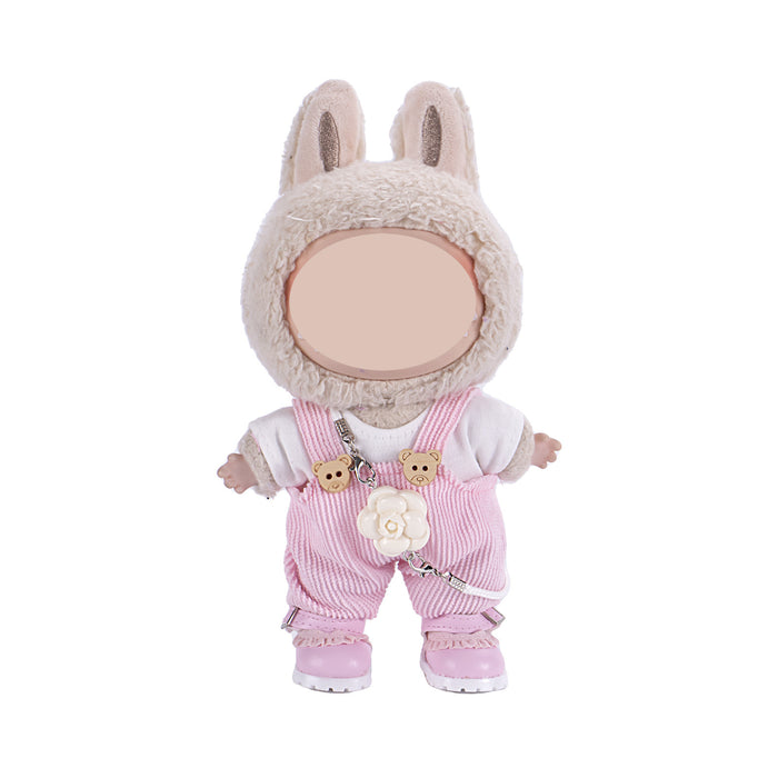 Wholesale Doll  Clothes Knitted Sweater with Jeans Replacement Keychain Bag Doll