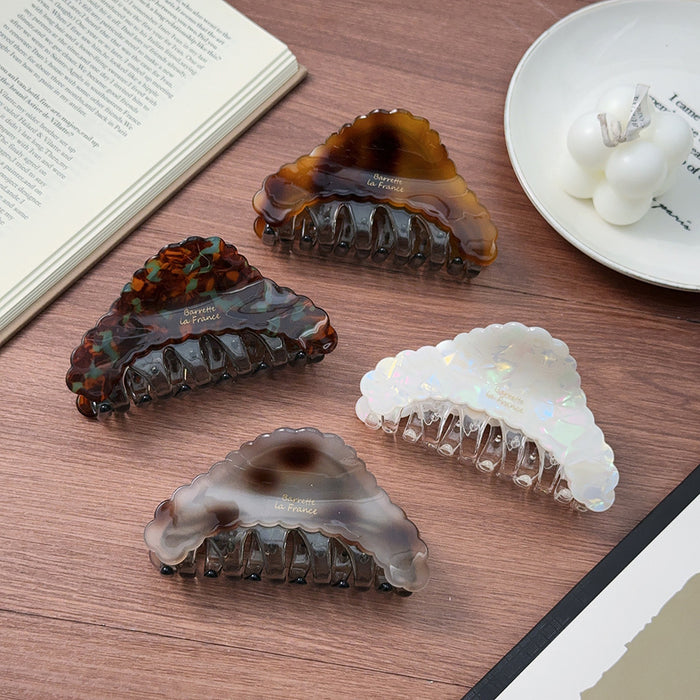 Wholesale Triangle claw clip hair bun clip