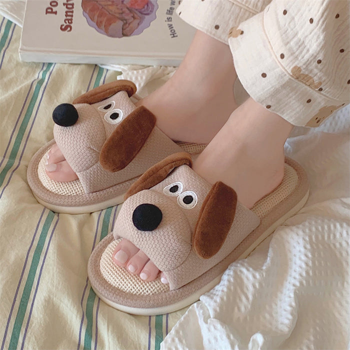 Wholesale Cute Cartoon Soft Bottom Cotton Slippers JDC-SP-RongHe005