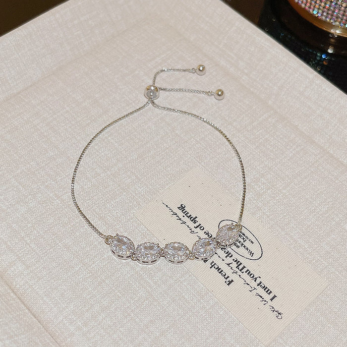 Wholesale Women's Sweet Zircon Bracelet