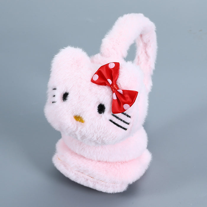 Wholesale Winter Cartoon Cute Warm Plush Earmuffs JDC-EF-BoF007