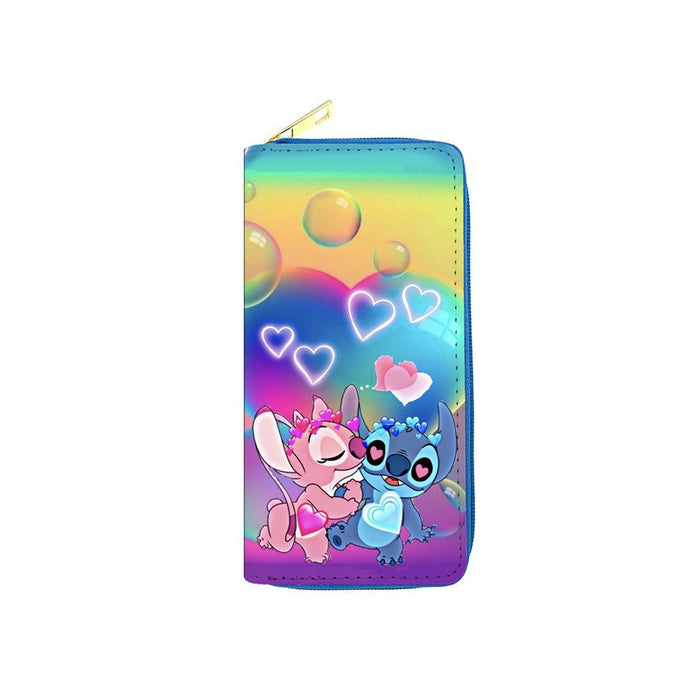 Wholesale 5pcs Cartoon Printed Long PU Wallet JDC-WT-JiRui015