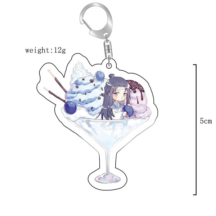Wholesale Anime peripheral acrylic keychain pendant