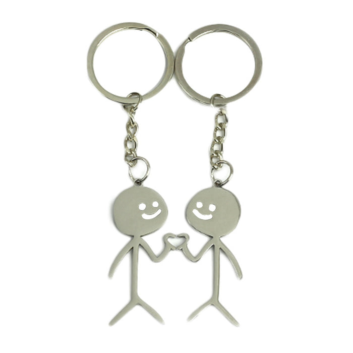 Wholesale Keychains, a pair of high-end personalized cute and quirky backpack pendants