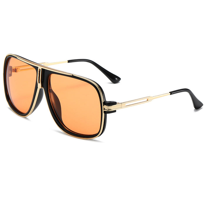 Wholesale Large-Frame s Metal UV-Protection Sunglasses