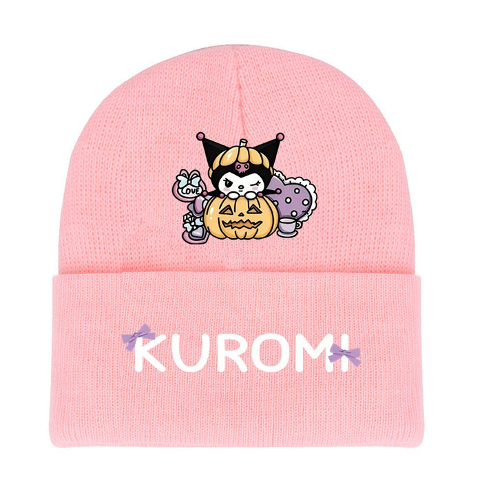 Wholesale Student Cartoon Cute Printed Woolen Hat JDC-FH-Jiar002