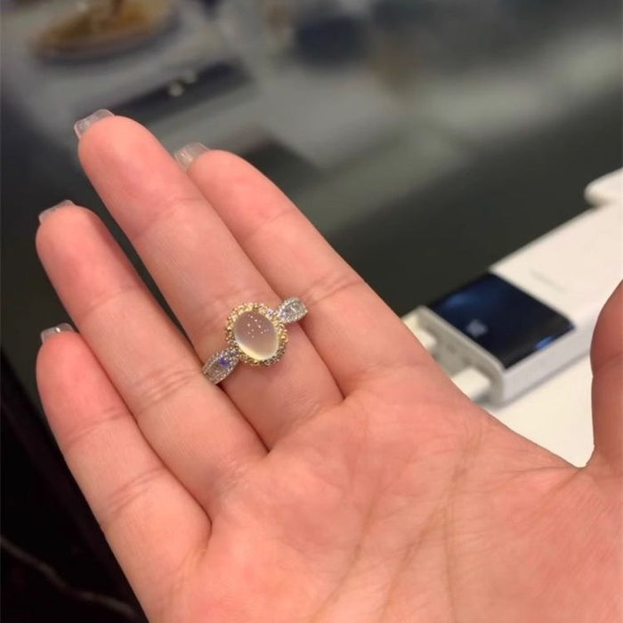 Wholesale French luxury ring, women's simple and cool style ring, niche personality design, index finger ring