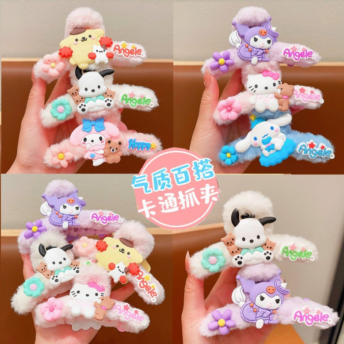 Wholesale Plush Children Cartoon Large Grab Clip JDC-HC-Jiangx005