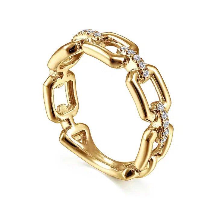 Wholesale Buckle ring with micro inlaid zircon ring, fashionable and personalized