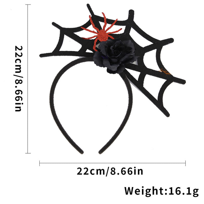 Wholesale Plastic Headband Pumpkin Witch Hat Hair Hoop For Party Celebrations