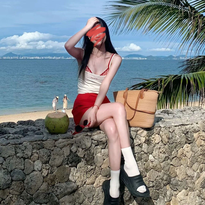 Wholesale Swimsuit, high-end bikini, split, conservative