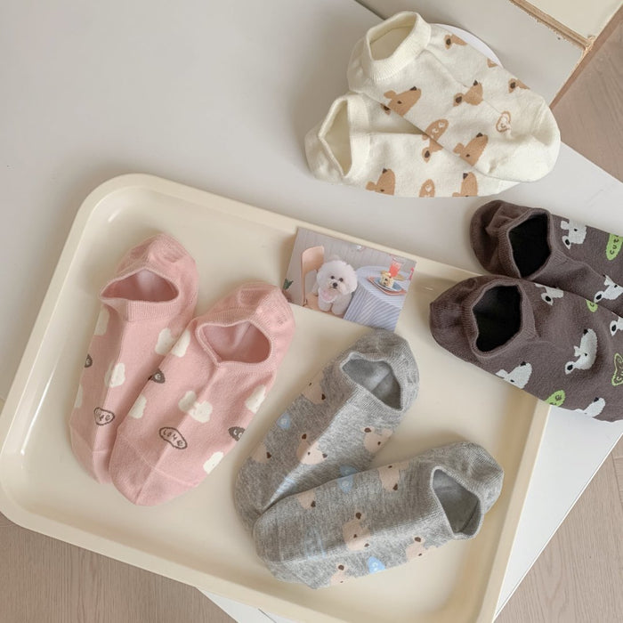 Wholesale Short socks anti fall and boat socks cartoon versatile