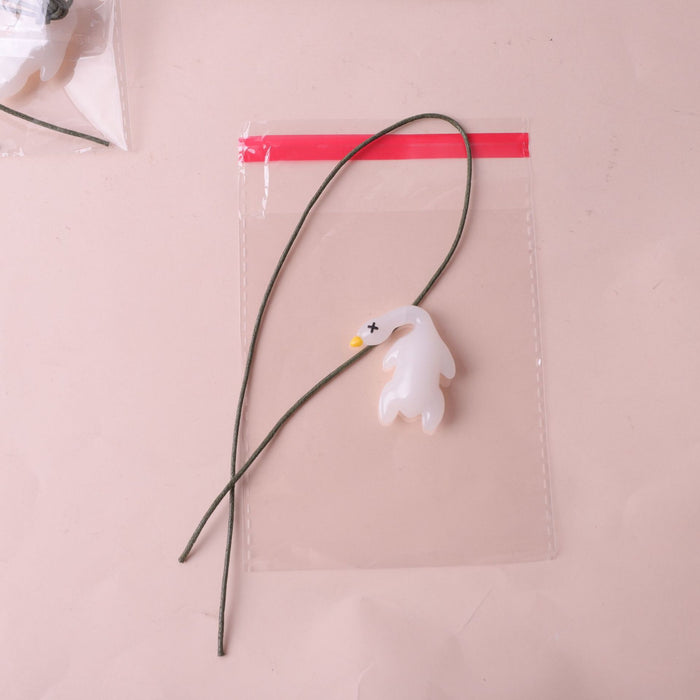 Wholesale Car-mounted color-changing roast duck car pendant