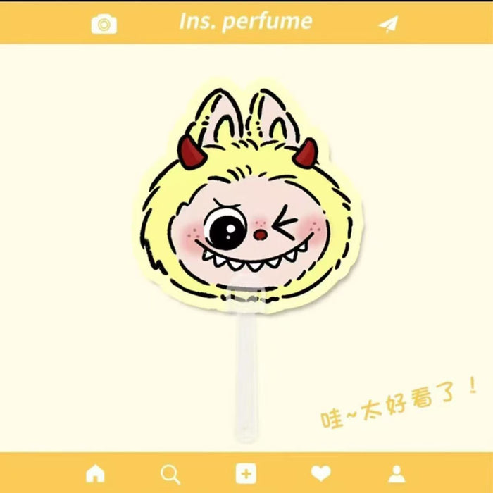 Wholesale Cute Cartoon Fan Portable Hand Fan Summer Round Fan Student Supplies