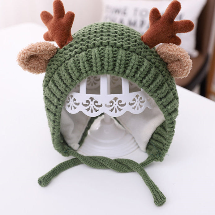 Wholesale Winter Baby Knitted Hat Thickened Wool Hat For Boys Cute Baby Accessories Autumn/winter Boys Knitted