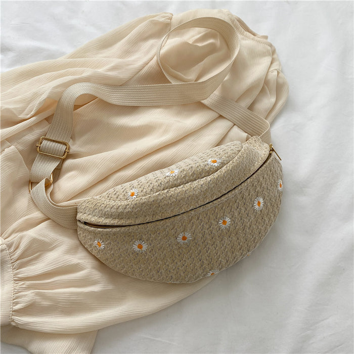 Wholesale Versatile Western style small bag, fashionable crossbody chest bag, popular waist bag