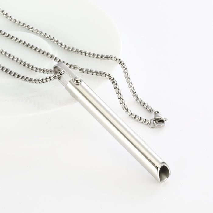 Wholesale Whistle necklace adjustment decompression ring set