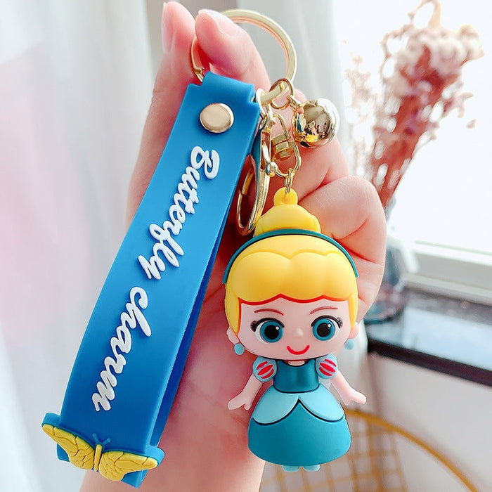Wholesale PVC cute cartoon key chain (F) JDC-KC-JuJi008
