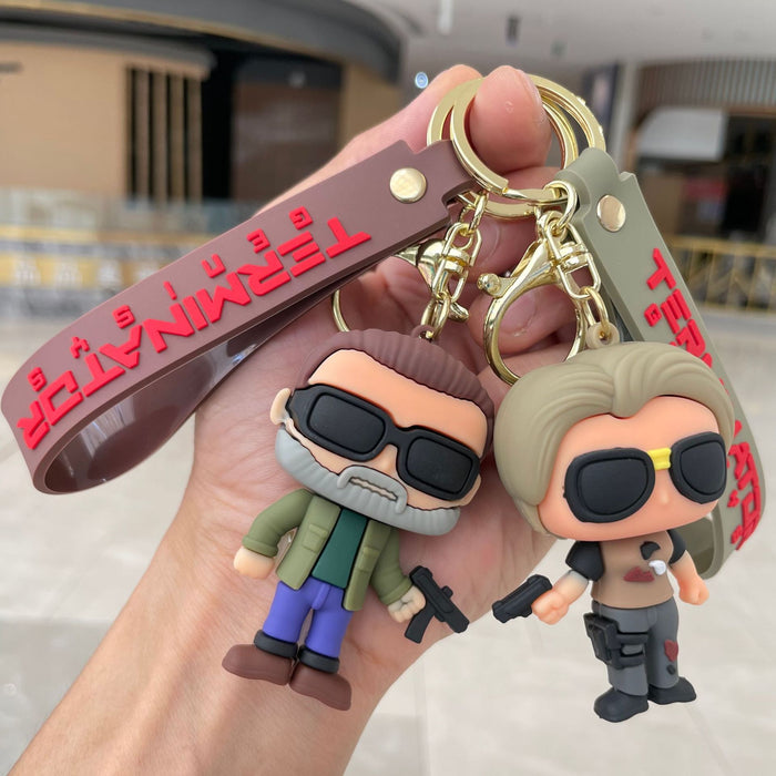 Wholesale Keychains, movie merchandise, cartoon dolls, keychains, bags, pendants, small gifts