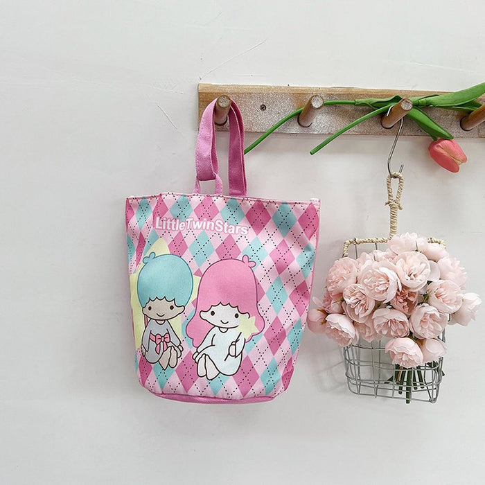 Wholesale Small niche design cartoon canvas bag, new bag, handbag bag