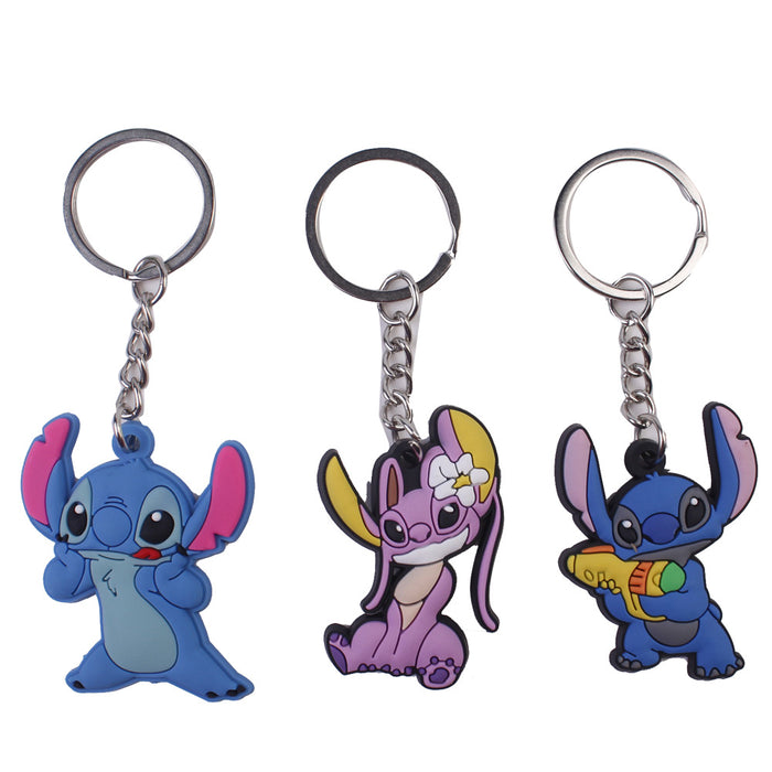 Wholesale 10pcs Cute Creative Cartoon PVC Keychains JDC-KC-MiLai009