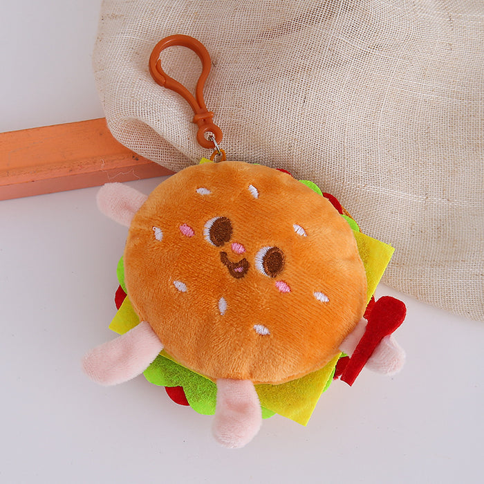 Wholesale Creative Cartoon Wallet Plush Dolphin Pendant Coin Storage Bag