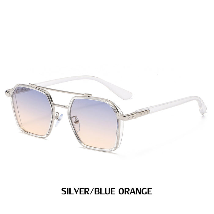 Wholesale Sunglasses Men's Fashionable and Generous Frame Sunglasses Men's Anti-blue Glasses
