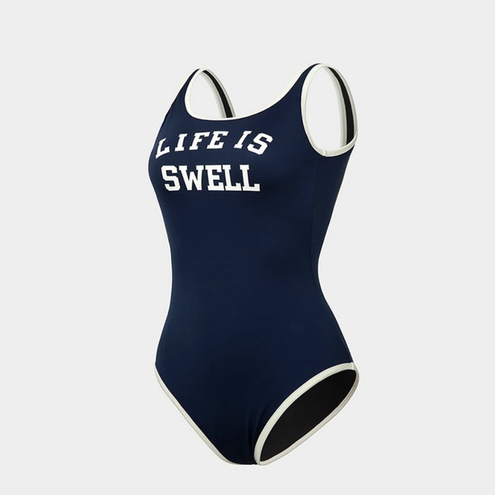 Wholesale Sexy one-piece swimsuit for girls, beach vacation, hot spring, belly covering swimsuit