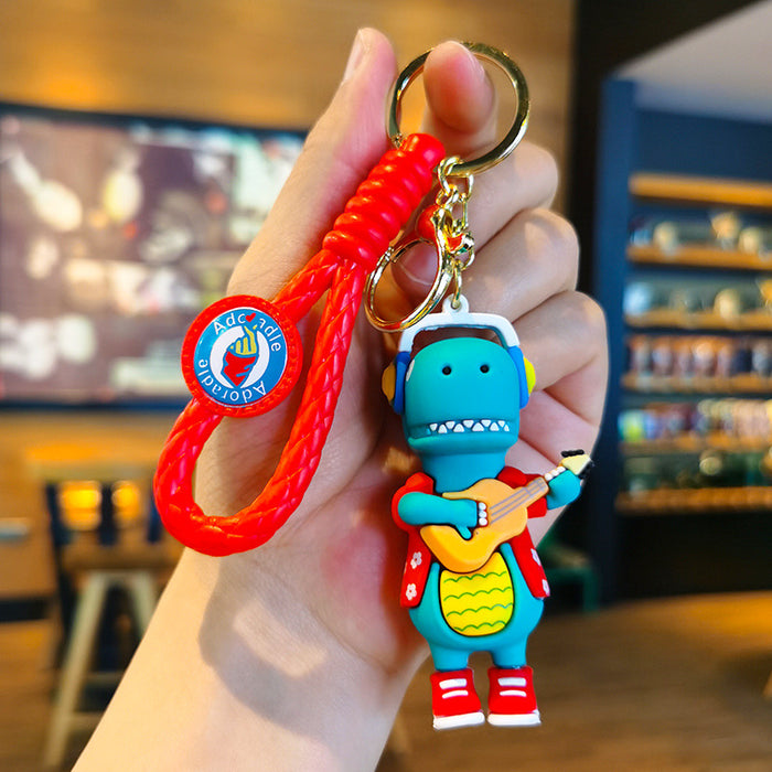 Wholesale Cartoon Doll 3D Rubber Keychain JDC-KC-Tingm056