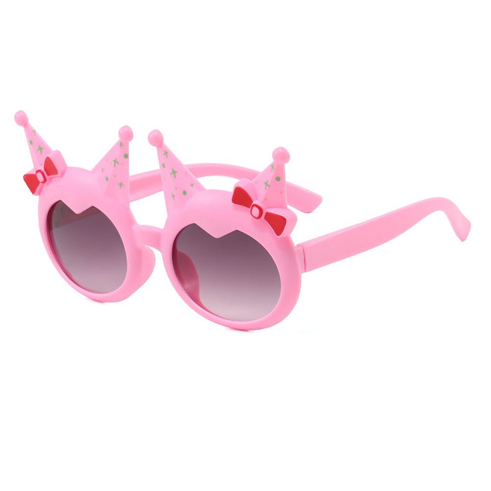 Wholesale Children's Glasses Baby Girl Princess Bow Sunglasses Fashion Girl Male Fashion Show