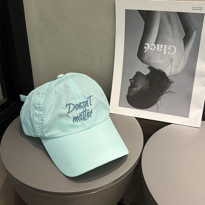 Wholesale Embroidered Baseball Cap Women's Summer Outdoor Sunscreen