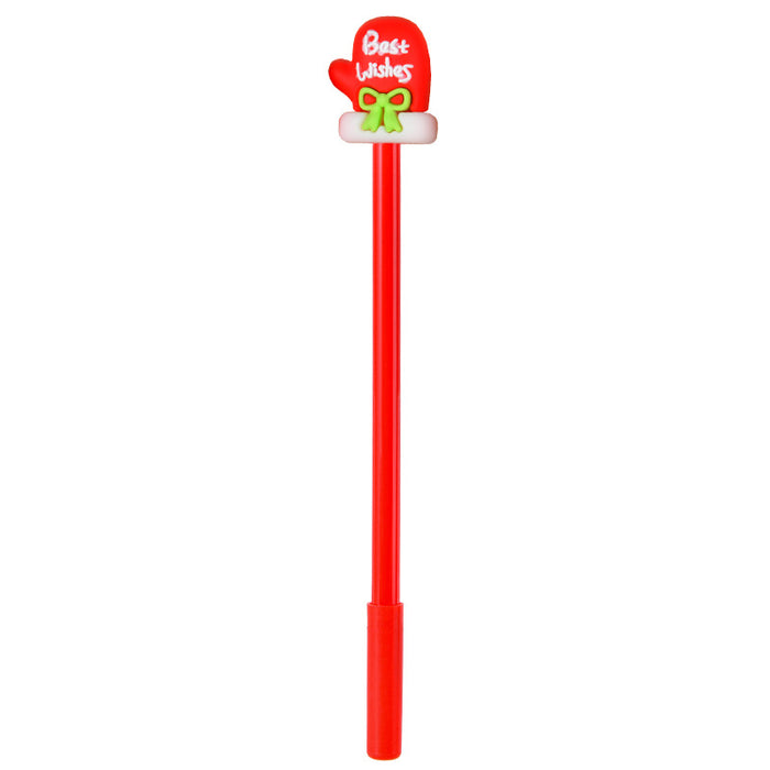 Wholesale Christmas gel pen carbon pen primary school student gift prize Christmas stationery gift water pen