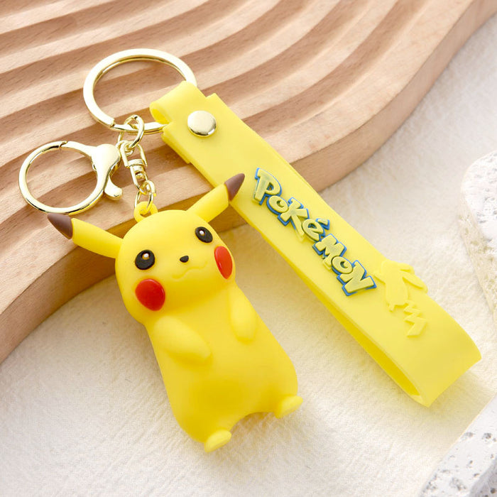 Wholesale Cartoon PVC keychain cute doll car keychain pendant