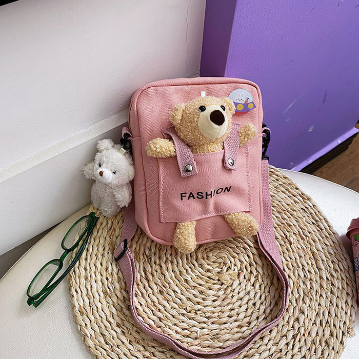 Wholesale Cute canvas bag crossbody new style with personality
