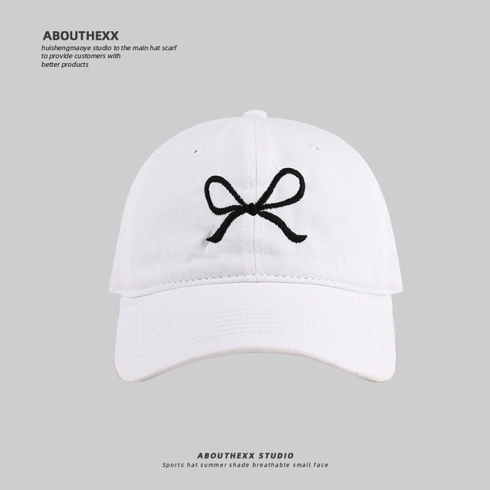 Wholesale Butterfly Embroidered Pattern Duck Tongue Hat Children's Sunshade Baseball Hat