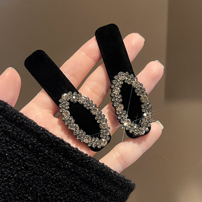 Wholesale Hairpin Side Clip Headwear Bangs Clip Rhinestone bb Clip Women's Hair Accessories