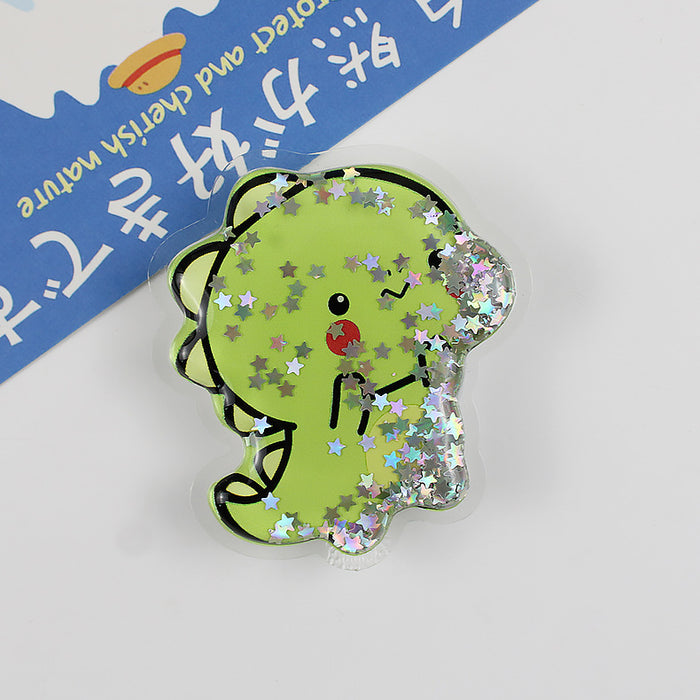 Wholesale Creative Cartoon Quicksand Phone Cushion Stand